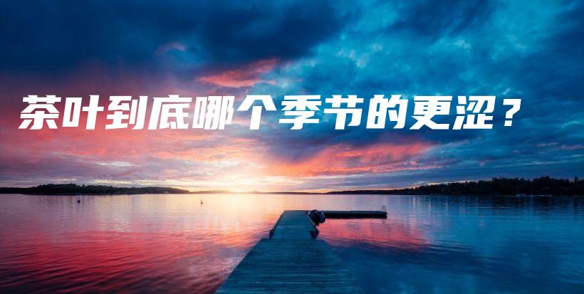 茶葉到底哪個季節(jié)的更澀？插圖