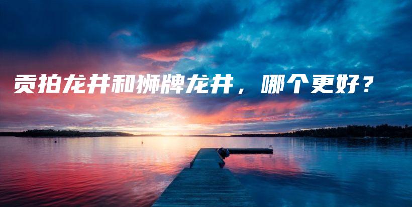 貢拍龍井和獅牌龍井，哪個更好？插圖