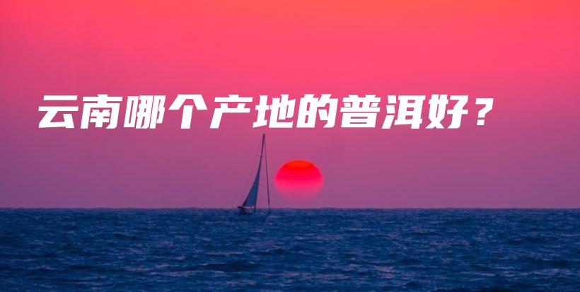 云南哪個產(chǎn)地的普洱好？插圖