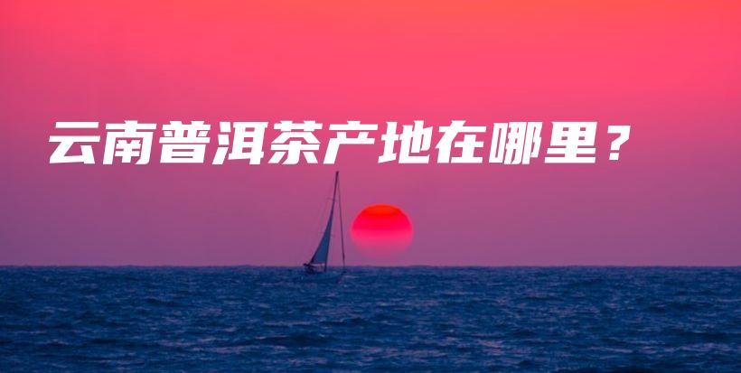 云南普洱茶產(chǎn)地在哪里？插圖