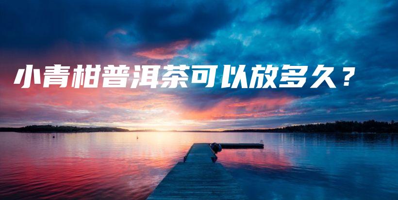 小青柑普洱茶可以放多久？插圖