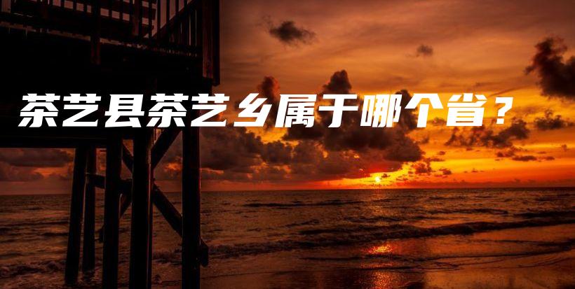 茶藝縣茶藝鄉(xiāng)屬于哪個?。坎鍒D