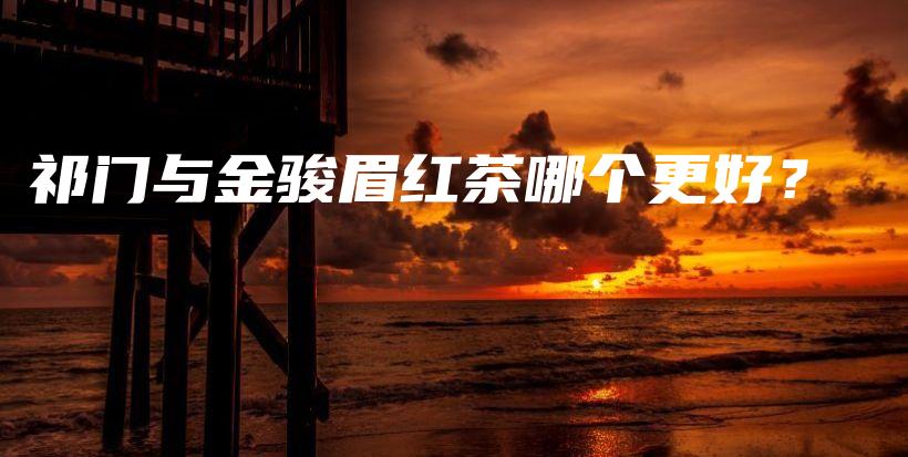 祁門與金駿眉紅茶哪個更好？插圖