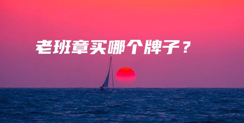 老班章買哪個牌子？插圖