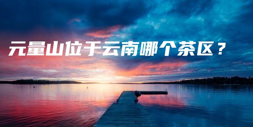元量山位于云南哪個茶區(qū)？插圖