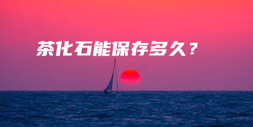 茶化石能保存多久？插圖