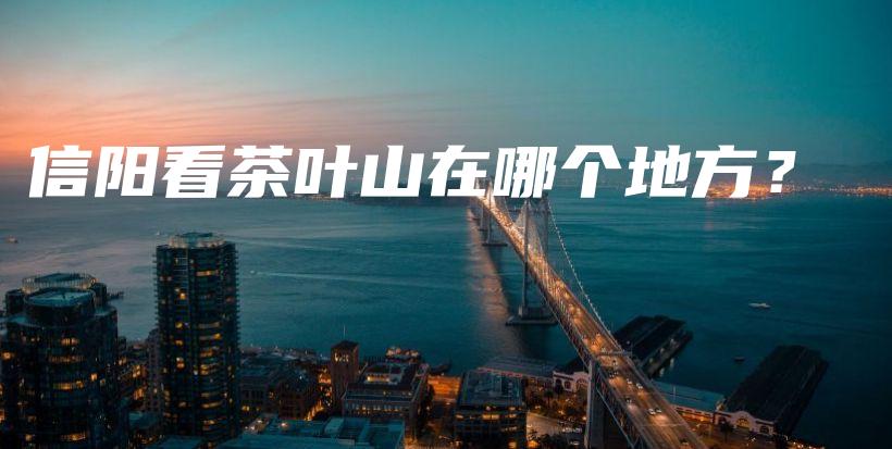 信陽看茶葉山在哪個(gè)地方？插圖