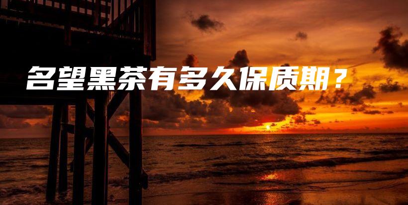 名望黑茶有多久保質(zhì)期？插圖