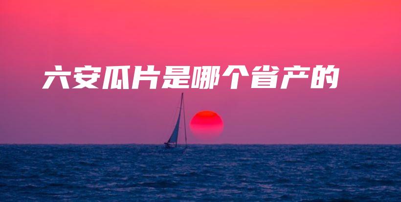 六安瓜片是哪個省產(chǎn)的插圖