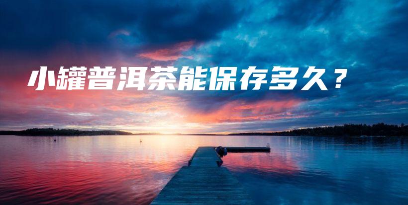 小罐普洱茶能保存多久？插圖