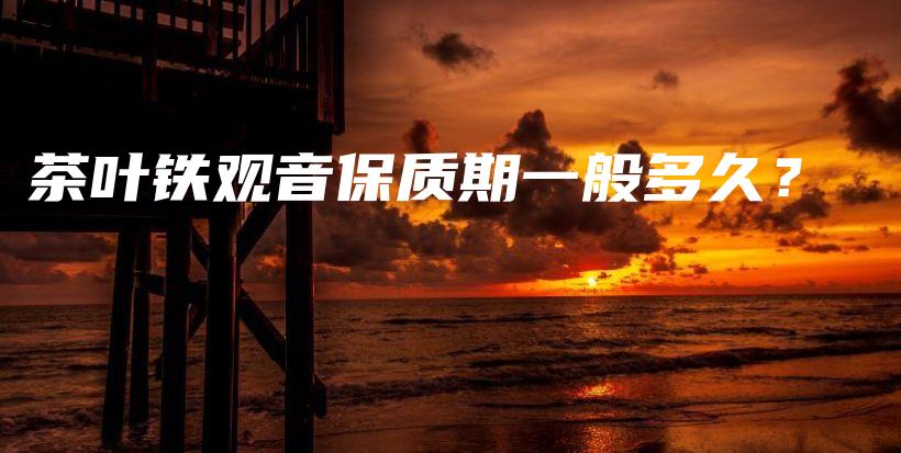 茶葉鐵觀音保質(zhì)期一般多久？插圖