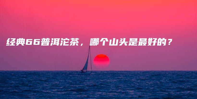 經(jīng)典66普洱沱茶，哪個山頭是最好的？插圖