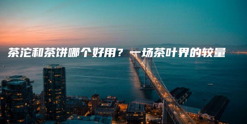 茶沱和茶餅?zāi)膫€好用？一場茶葉界的較量插圖