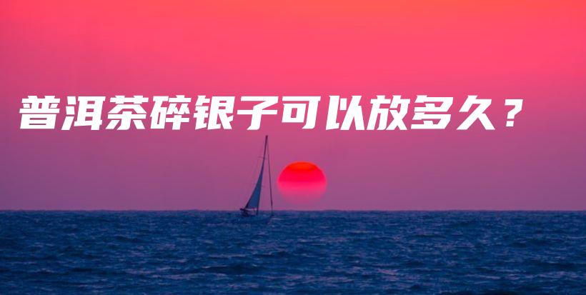 普洱茶碎銀子可以放多久？插圖