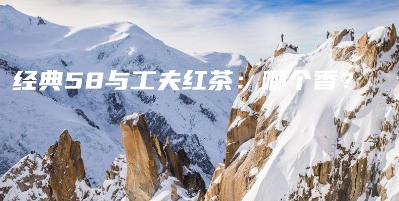 經(jīng)典58與工夫紅茶：哪個(gè)香？插圖