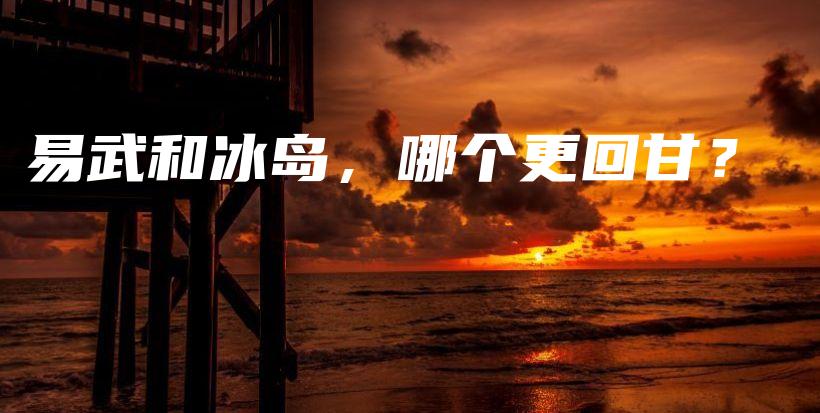 易武和冰島，哪個更回甘？插圖