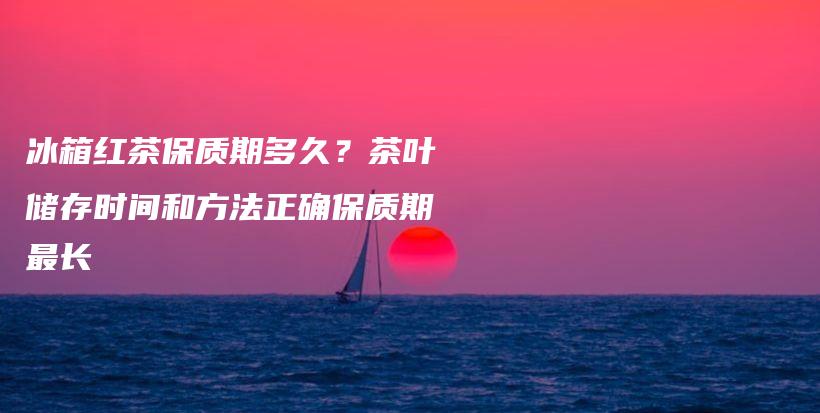 冰箱紅茶保質(zhì)期多久？茶葉儲(chǔ)存時(shí)間和方法正確保質(zhì)期最長(zhǎng)插圖