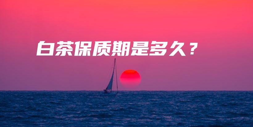 白茶保質(zhì)期是多久？插圖