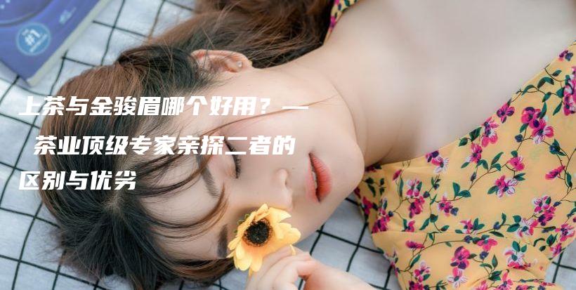上茶與金駿眉哪個好用？— 茶業(yè)頂級專家親探二者的區(qū)別與優(yōu)劣插圖