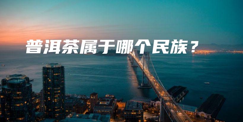 普洱茶屬于哪個民族？插圖
