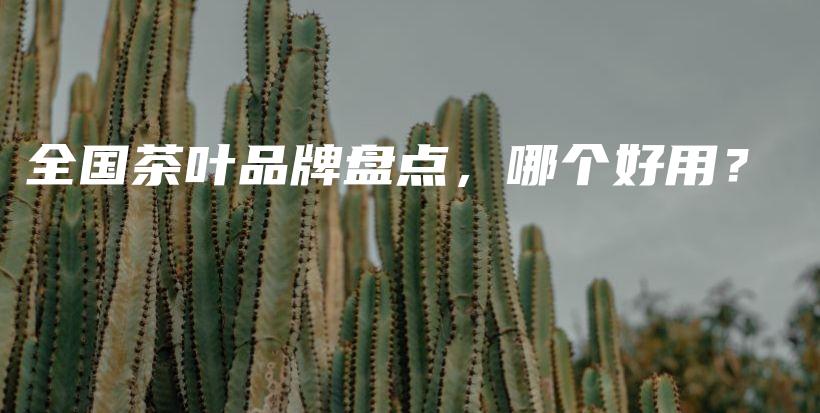 全國(guó)茶葉品牌盤點(diǎn)，哪個(gè)好用？插圖