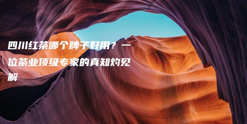 四川紅茶哪個牌子好用？一位茶業(yè)頂級專家的真知灼見解插圖