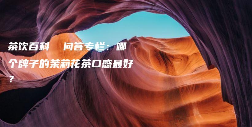 茶飲百科  問答專欄：哪個牌子的茉莉花茶口感最好？插圖