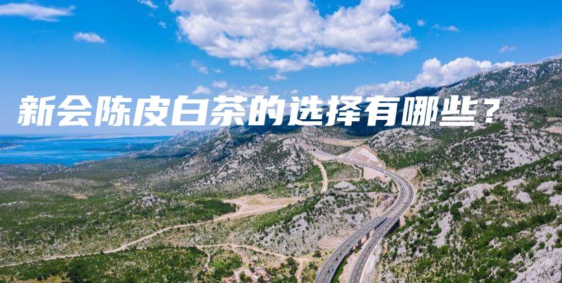 新會(huì)陳皮白茶的選擇有哪些？插圖