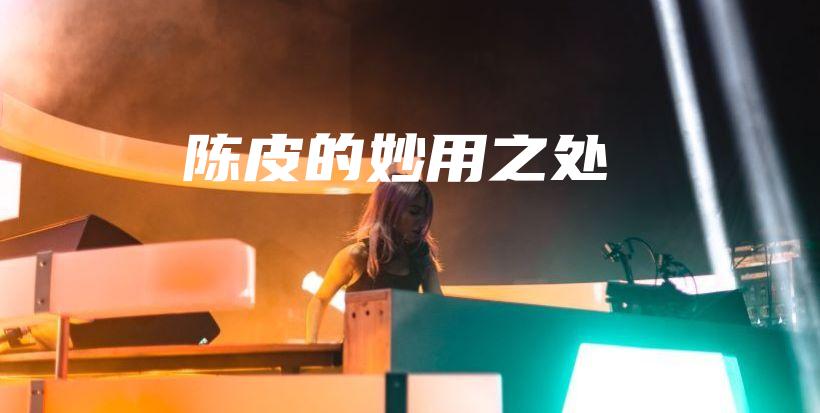 陳皮的妙用之處插圖