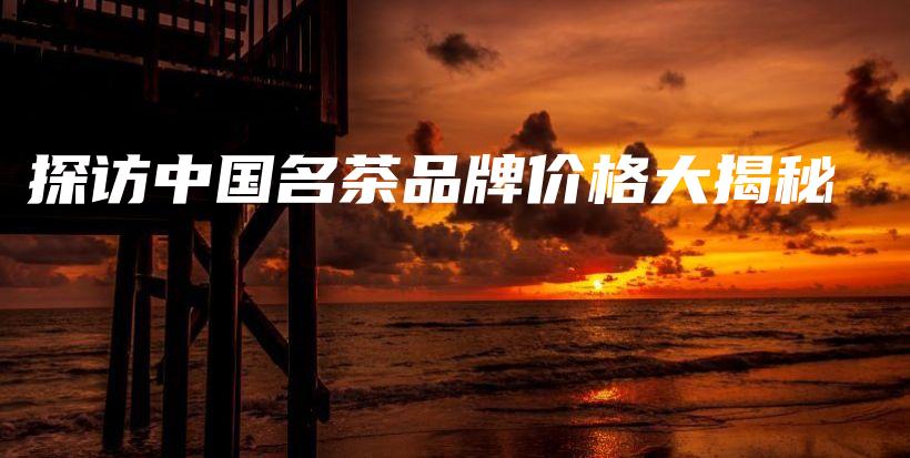 探訪中國(guó)名茶品牌價(jià)格大揭秘插圖