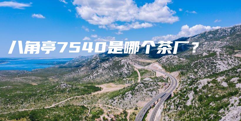 八角亭7540是哪個(gè)茶廠？插圖