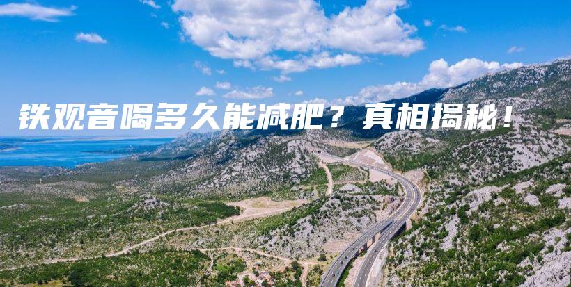 鐵觀(guān)音喝多久能減肥？真相揭秘！插圖