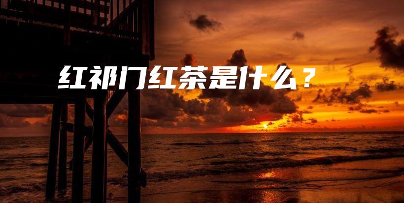 紅祁門(mén)紅茶是什么？插圖