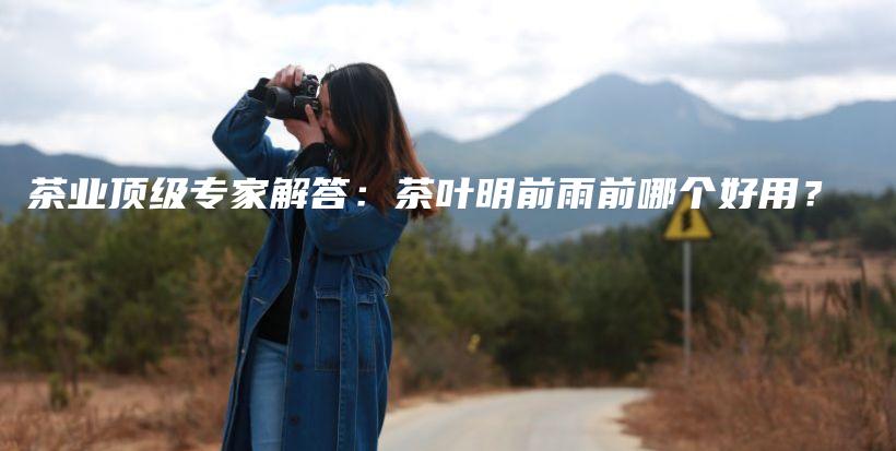 茶業(yè)頂級專家解答：茶葉明前雨前哪個好用？插圖