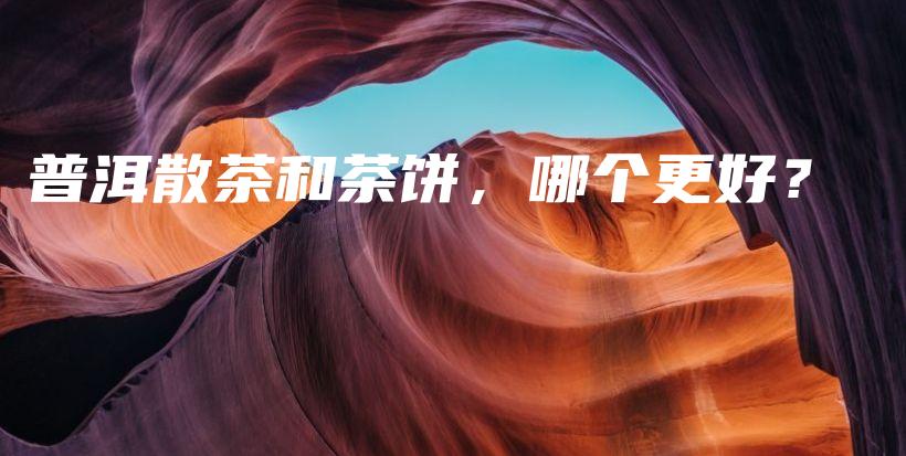 普洱散茶和茶餅，哪個(gè)更好？插圖