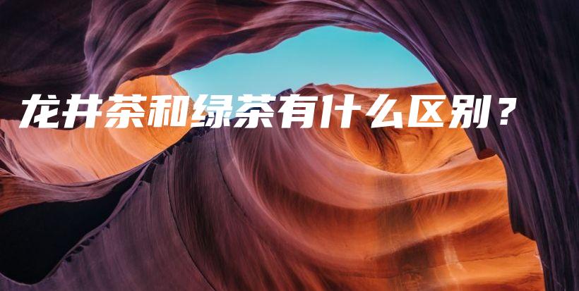 龍井茶和綠茶有什么區(qū)別？插圖