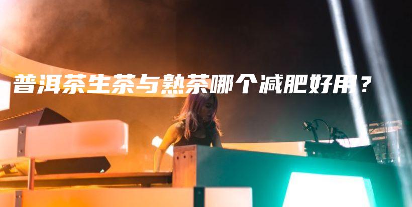 普洱茶生茶與熟茶哪個(gè)減肥好用？插圖
