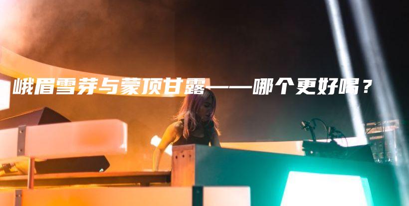 峨眉雪芽與蒙頂甘露——哪個更好喝？插圖