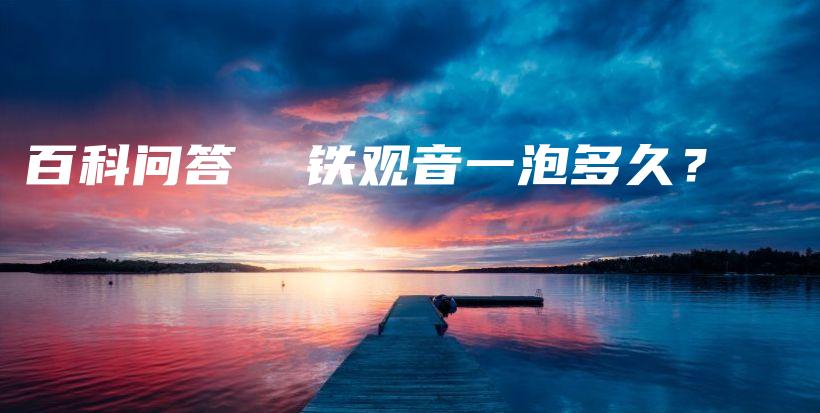百科問(wèn)答  鐵觀音一泡多久？插圖