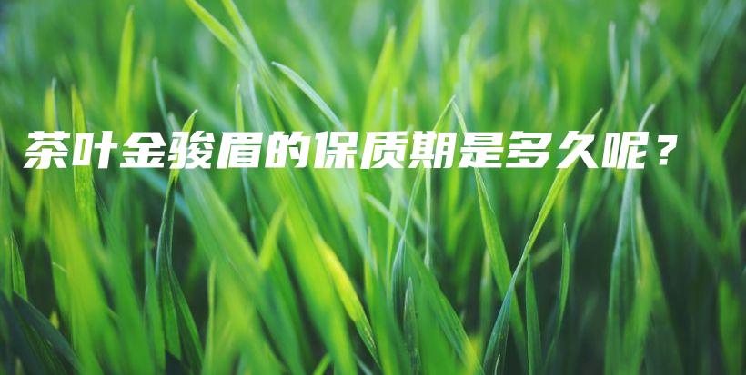 茶葉金駿眉的保質(zhì)期是多久呢？插圖