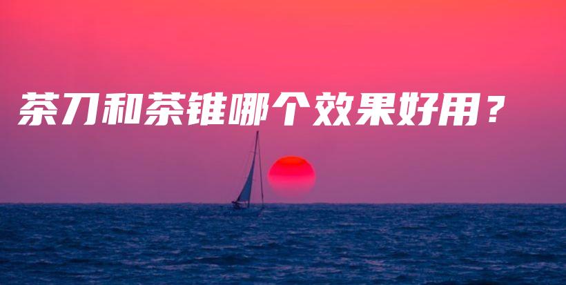 茶刀和茶錐哪個效果好用？插圖