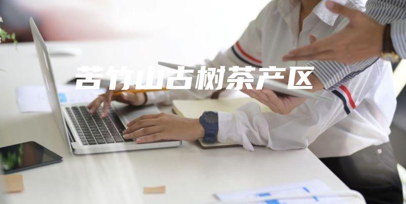 苦竹山古樹茶產(chǎn)區(qū)插圖