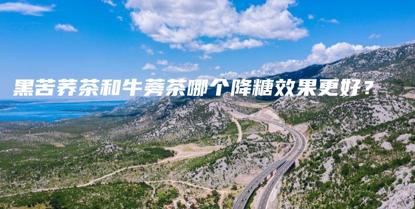 黑苦蕎茶和牛蒡茶哪個(gè)降糖效果更好？插圖