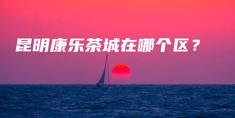 昆明康樂茶城在哪個區(qū)？插圖