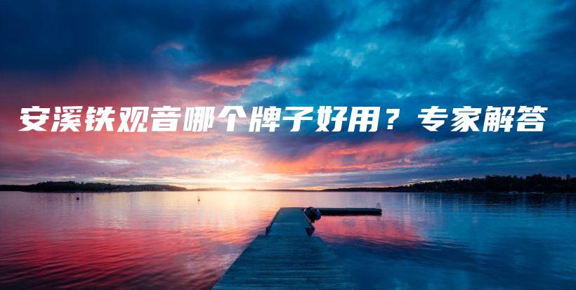 安溪鐵觀音哪個(gè)牌子好用？專家解答插圖