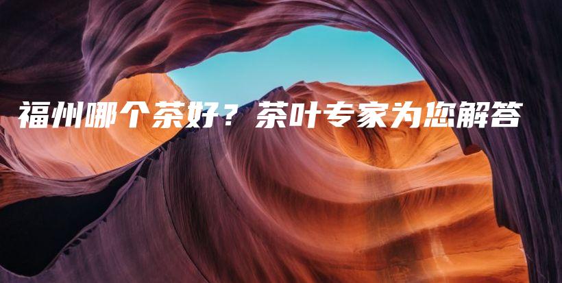 福州哪個(gè)茶好？茶葉專家為您解答插圖