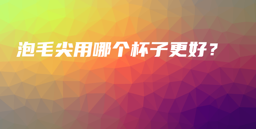 泡毛尖用哪個杯子更好？插圖