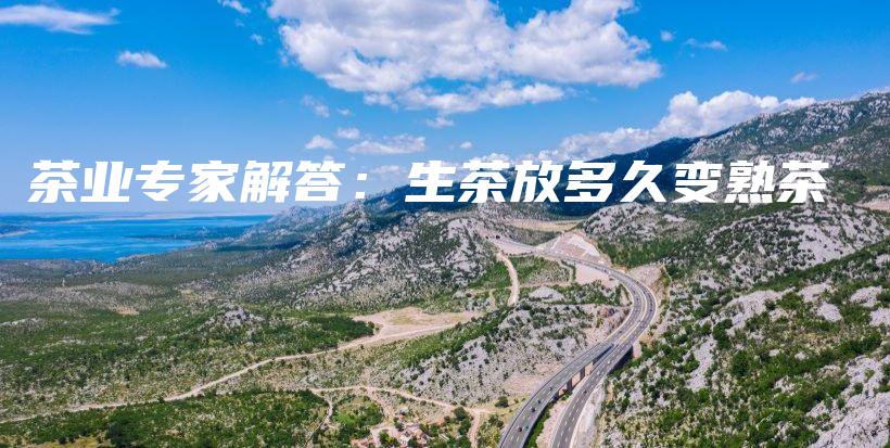茶業(yè)專家解答：生茶放多久變熟茶插圖