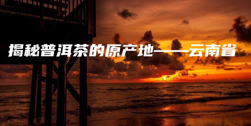 揭秘普洱茶的原產(chǎn)地——云南省插圖