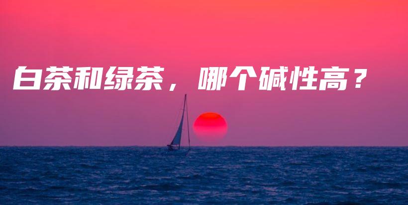白茶和綠茶，哪個(gè)堿性高？插圖